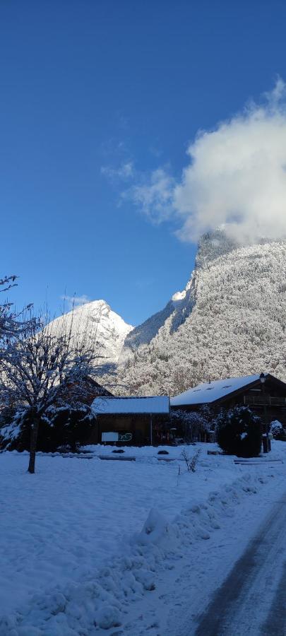 Ferienwohnung Domaine Du Grand Tetras Samoëns Exterior foto
