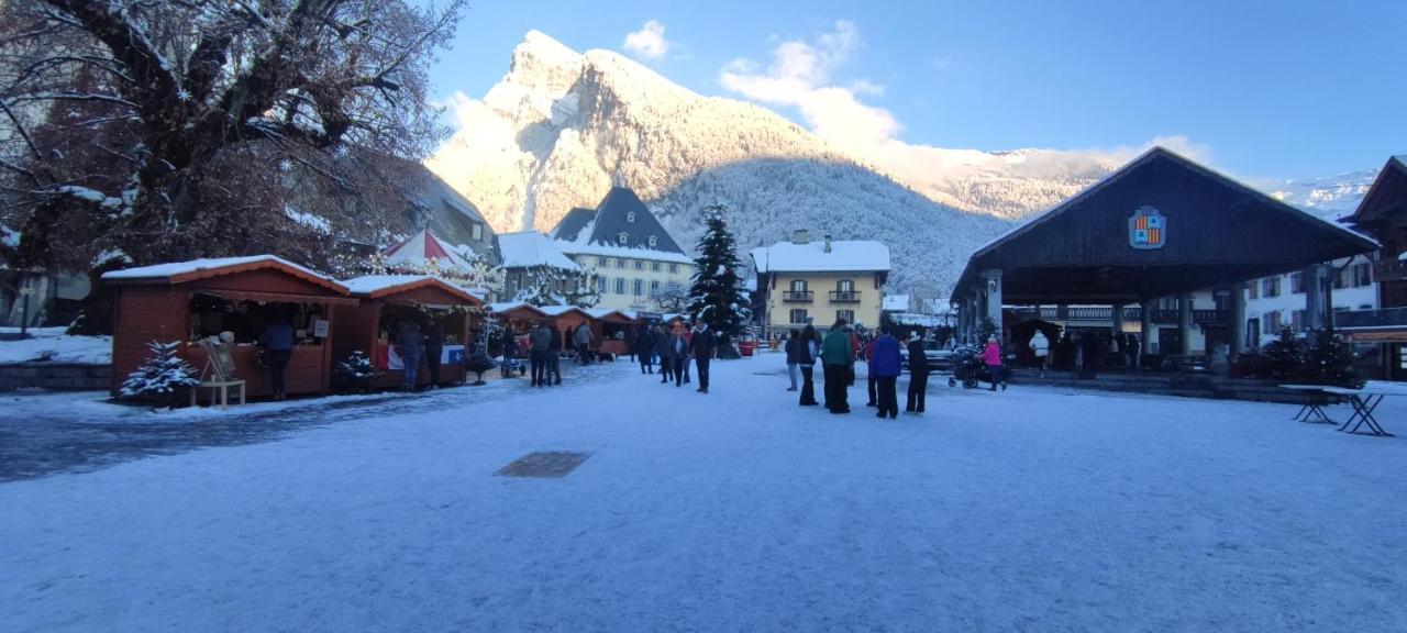 Ferienwohnung Domaine Du Grand Tetras Samoëns Exterior foto