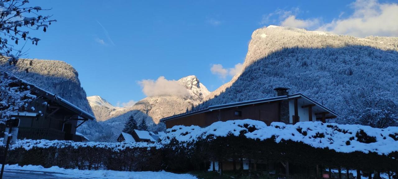 Ferienwohnung Domaine Du Grand Tetras Samoëns Exterior foto